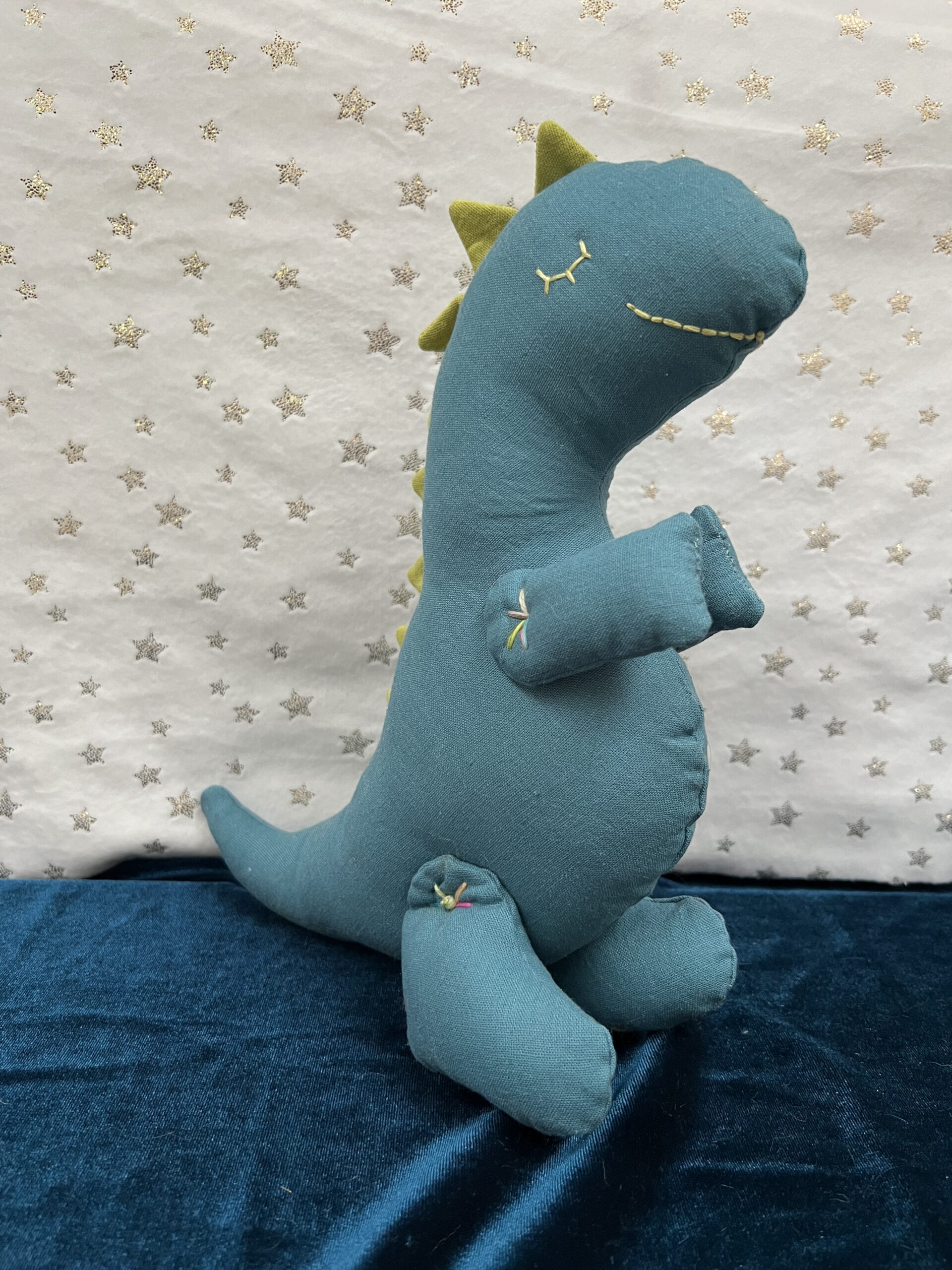 OOAK Handmade Doll - Dinosaur