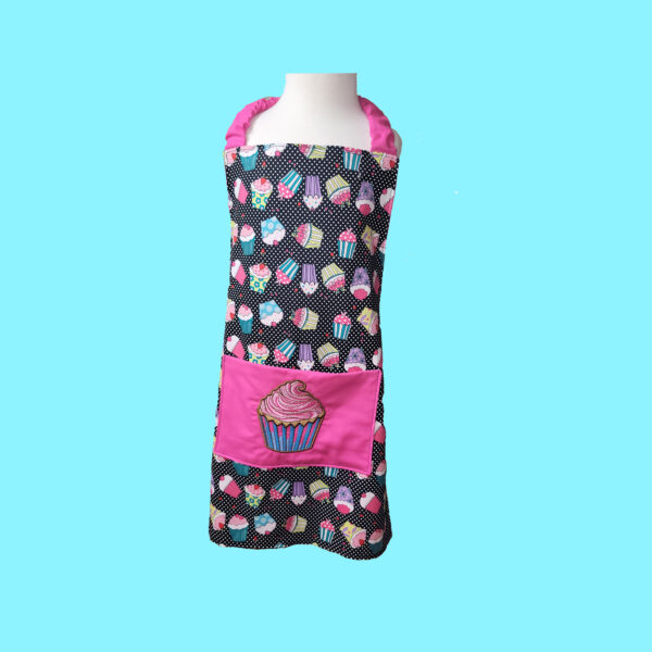 Childs Cooking/Craft Cupcake Apron - Ages 6-8