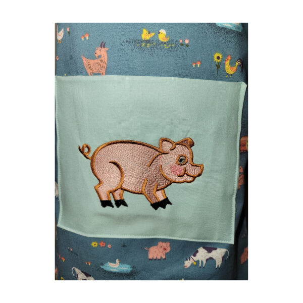 Childs Cooking/Craft Farmyard Apron - Age 4-6 - Image 3