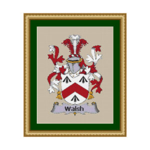 Walsh family name Irish coat of arms