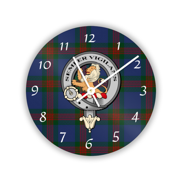 Wilson Scottish Clan Wall Clock