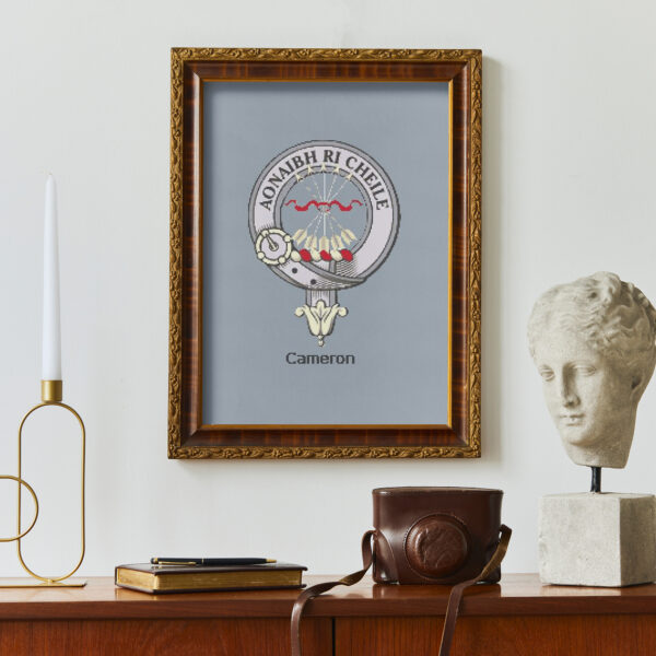 Cameron Clan Crest Cross Stitch Pattern - Image 2