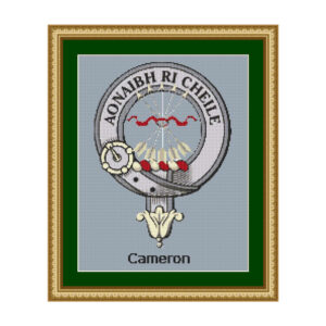 Cameron Clan Crest - Cross stitch pattern