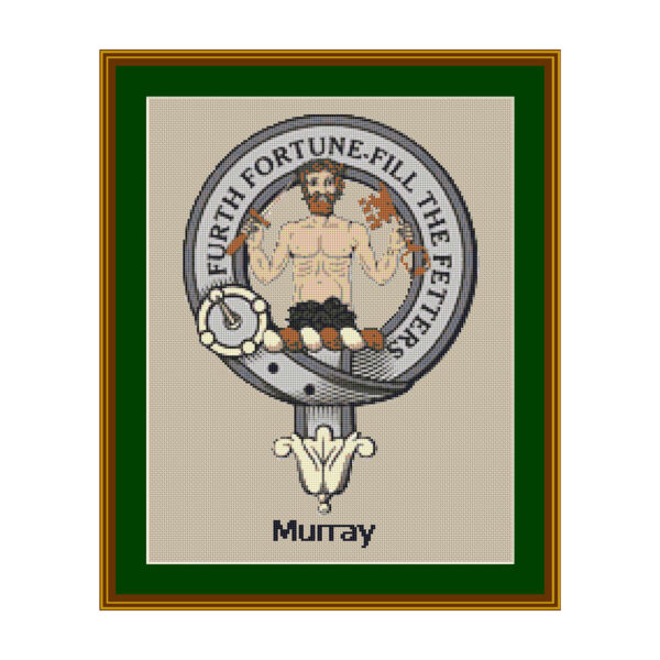 Murray Clan Crest - Cross stitch