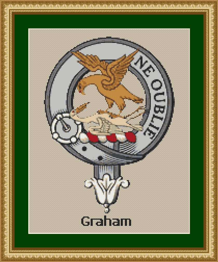 Graham Scottish Clan Cross Stitch Pattern - Download - Image 4