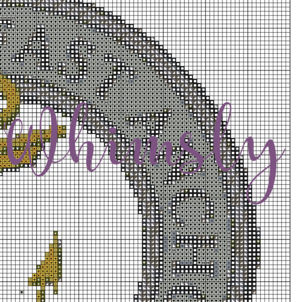 Gray Scottish Clan Cross Stitch Pattern - Download - Image 4