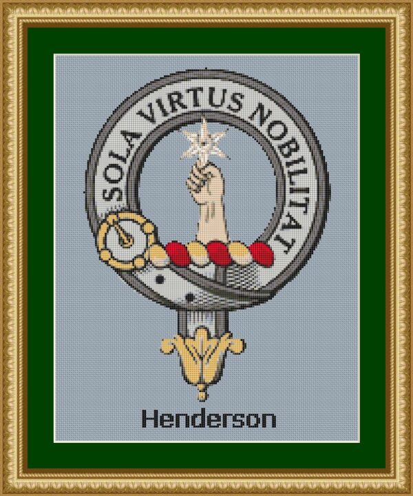 Henderson Scottish Clan Cross Stitch Pattern - Download - Image 3