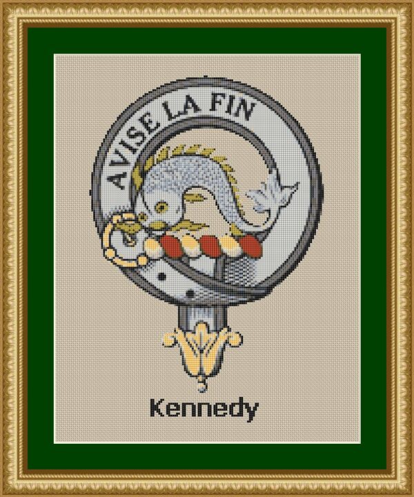 Kennedy Scottish Clan Cross Stitch Pattern - Download - Image 4