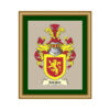 Jones Coat of Arms cross stitch