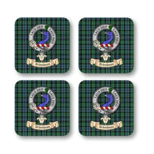 Arbuthnott Clan Coaster Set