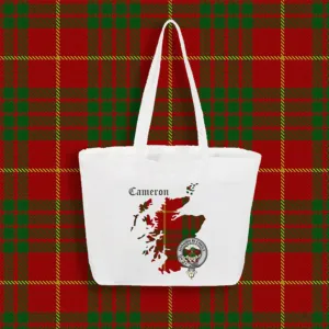 Scottish Cameron Tartan Tote Bag