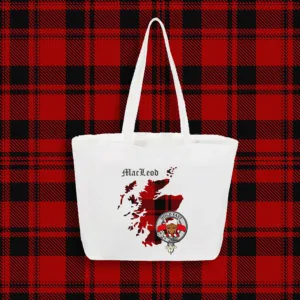 Scottish MacLeod Tartan Tote Bag