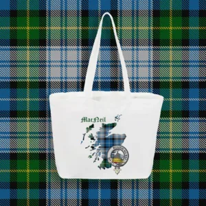 Scottish MacNeil Tartan Tote Bag