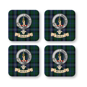 Mackay Scottish Clan Coaster Set