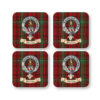 Morrison Scottish Clan Coaster Set