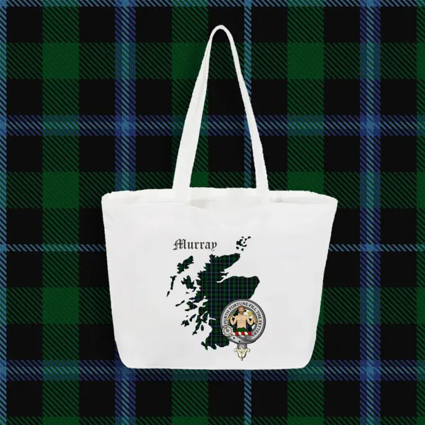 Scottish Murray Tartan Tote Bag