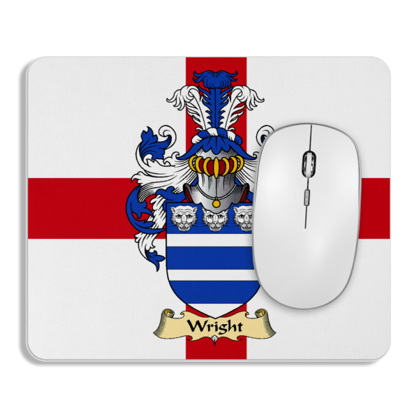 Wright Coat of Arms Mouse Pad