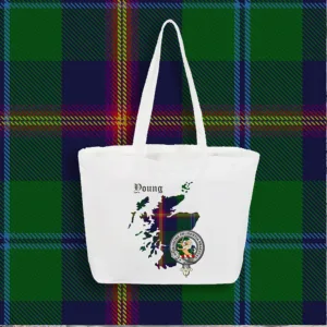 Scottish Young Tartan Tote Bag