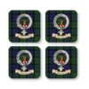 MacEwen Clan Coaster Set