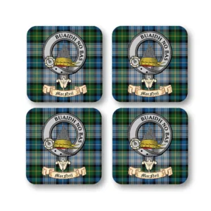 MacNeil Clan Coaster Set