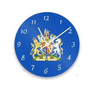 Royal Coat of Arms Clock