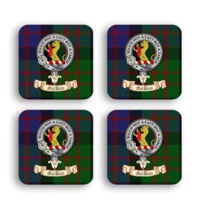 MacBain Clan Coaster Set