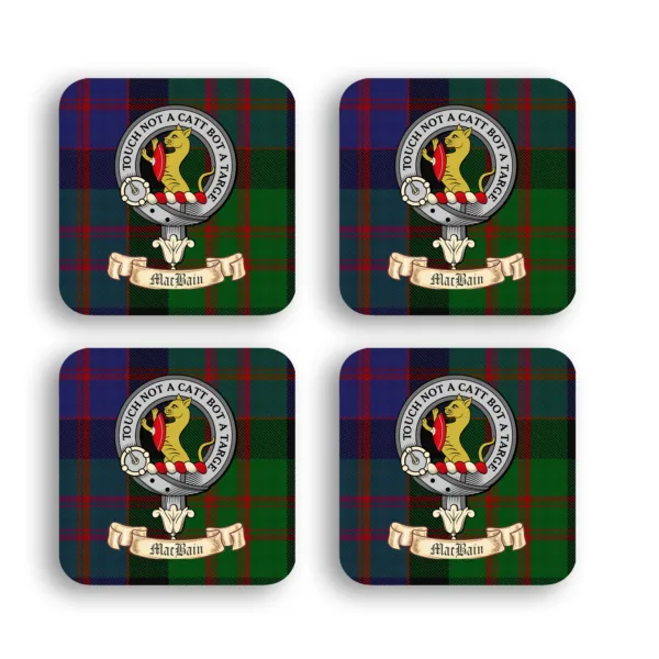 MacBain Clan Coaster Set