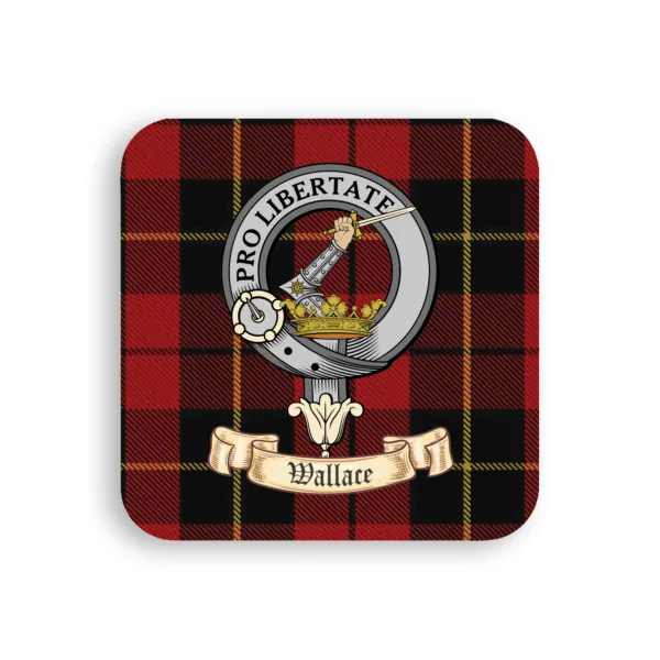 Wallace Clan Coaster Set