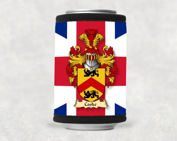 Cooke Coat of Arms Can Wrap