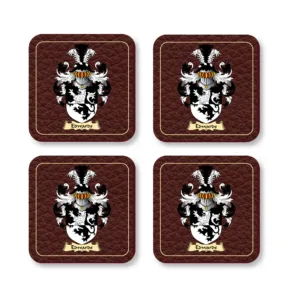 Edwards Coat of Arms Coaster Set