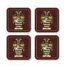 Holmes Coat of Arms Coaster Set