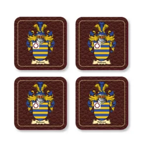 Holmes Coat of Arms Coaster Set