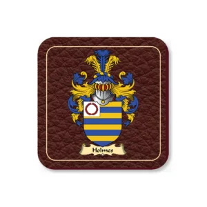 Holmes Coat of Arms Coaster Set