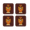 Jones Coat of Arms Coaster Set