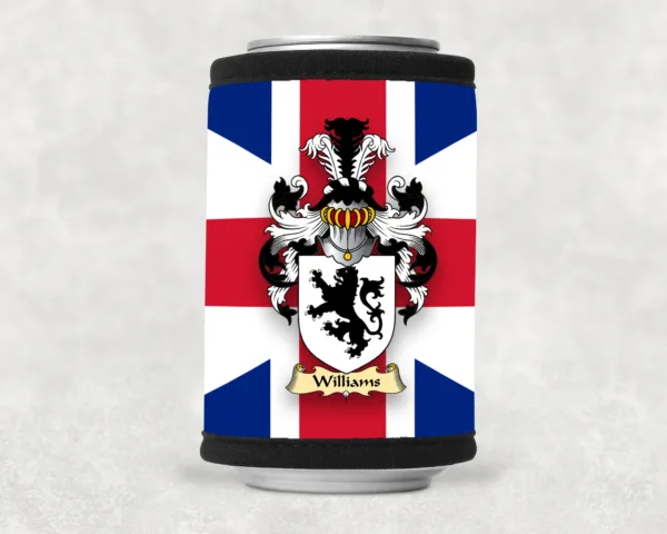 Williams Coat of Arms Beverage Can Wrap