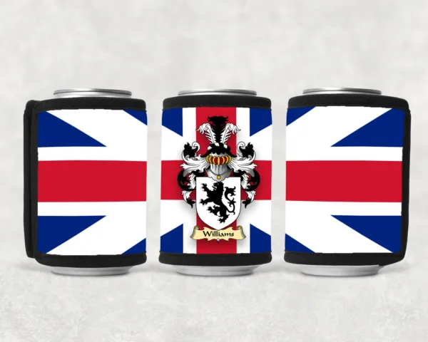 Williams Coat of Arms Beverage Can Wrap