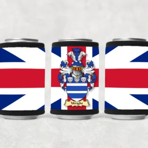 Wright Coat of Arms Beverage Can Wrap