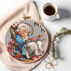 My Happy Place Cross Stitch Pattern