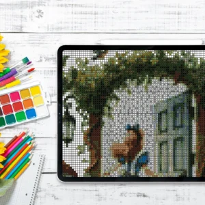Alice into Wonderland Cross Stitch Pattern